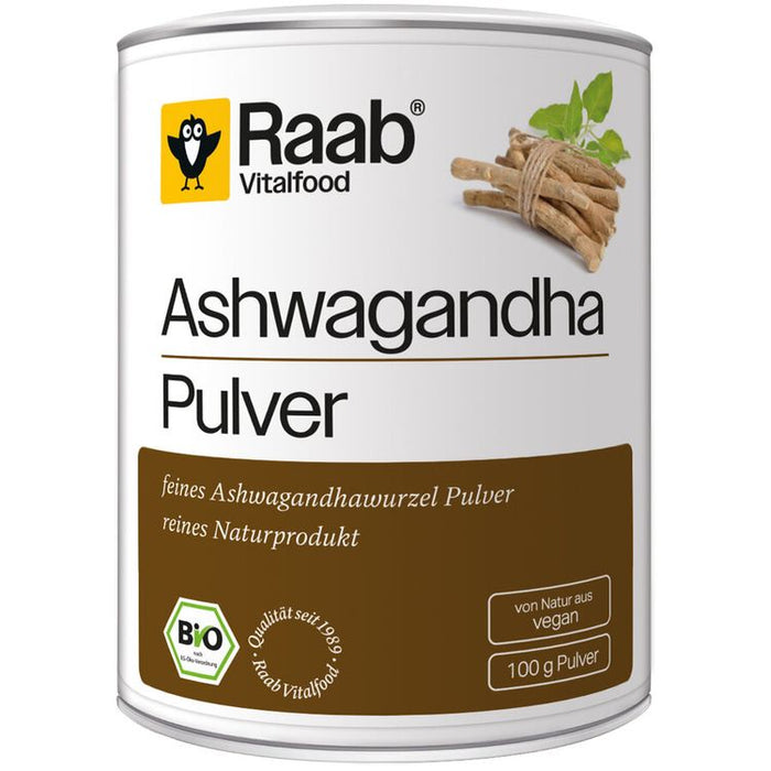 Raab Vitalfood - Bio Ashwagandha Pulver bio, 100g