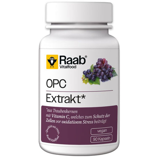 Raab Vitalfood - OPC Extrakt 90 Kapseln à 450 mg