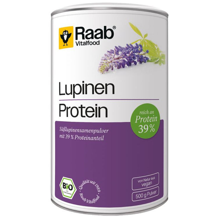 Raab Vitalfood - Bio Lupinen Protein Pulver, 500g