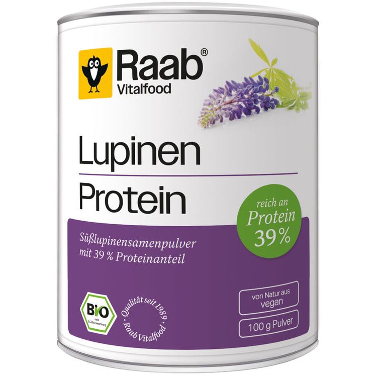 Raab Vitalfood - Lupinen Protein bio 100g — Reformhaus.de