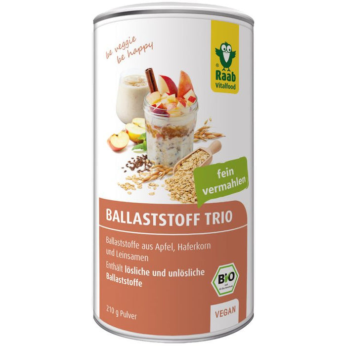 Raab Vitalfood - BIO Ballaststoff Trio 210g