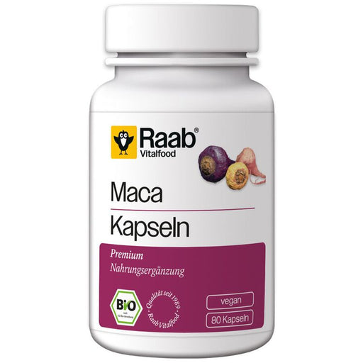 Raab - Bio Maca Kapseln, 80 St.