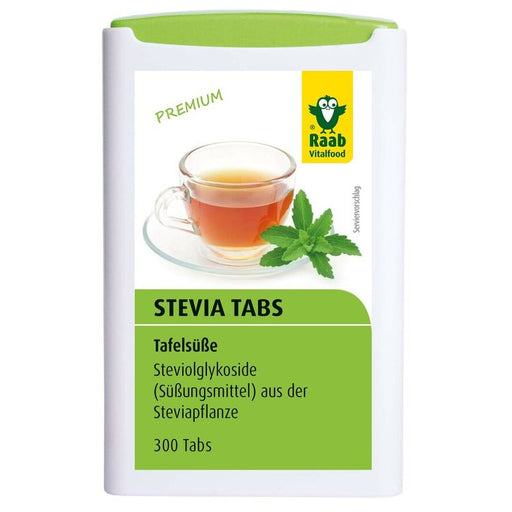 Raab Vitalfood - Stevia Tabs, 300 St.