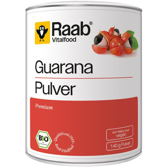 Raab Vitalfood - Guarana-Pulver bio 140g
