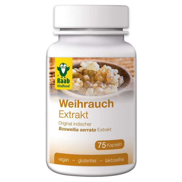 Raab Vitalfood - Weihrauch Kapseln 75Stk