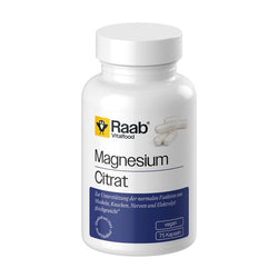 Raab - Magnesiumcitrat Kapseln 75 Stk à 840 mg, 63g
