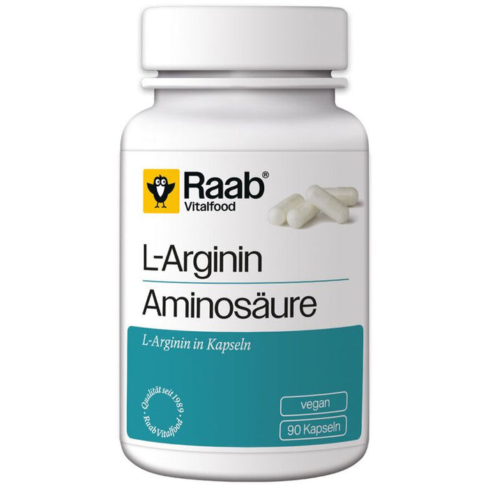 Raab Vitalfood - L-Arginin Kapseln 90Stk