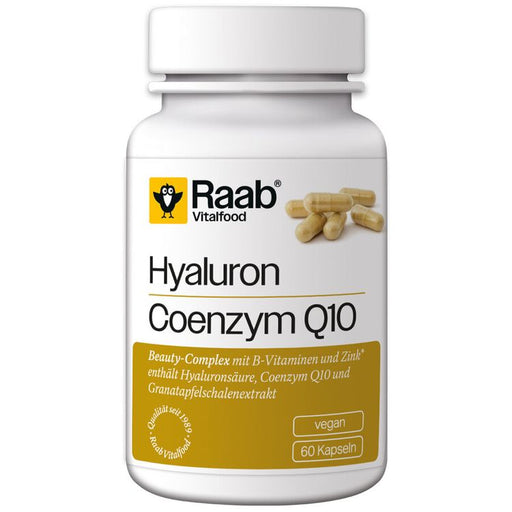 Raab Vitalfood - Hyaluron Coenzym Q10 Beauty-Complex 60 Kps.