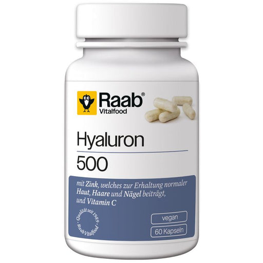 Raab Vitalfood - Hyaluron 500 60 Kps.