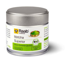 Raab Vitalfood - BIO Matcha Grüntee Pulver 30 g Superior