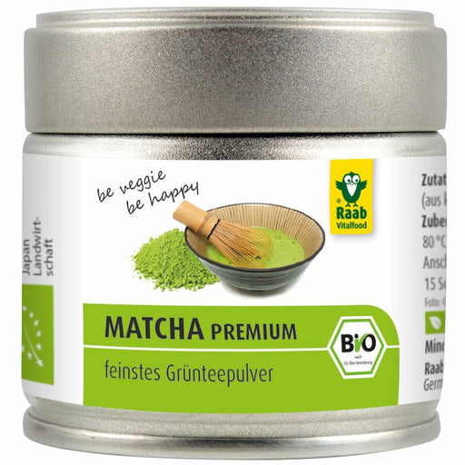 Raab Vitalfood - Bio Matcha Grünteepulver 30g