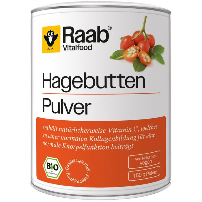 Raab Vitalfood - BIO Hagebutten Pulver 150g