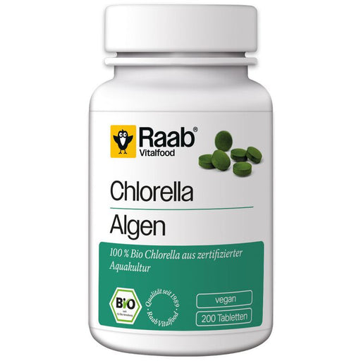 Raab Vitalfood - Bio Chlorella 200 Tabletten