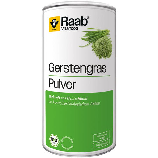 Raab - Gerstengras Pulver, bio, 140g