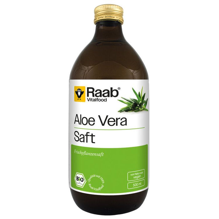 Raab Vitalfood - BIO Aloe Vera Saft, 0,5l