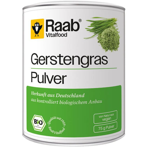 Raab Vitalfood - Bio Gerstengraspulver 75g