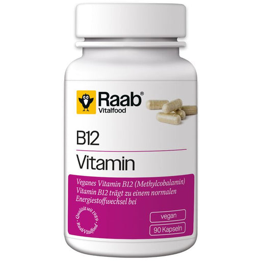 Raab Vitalfood - Vitamin B12, 90 Kapseln