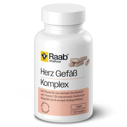 Raab Vitalfood - Herz Gefäß Komplex, 100 Kapseln