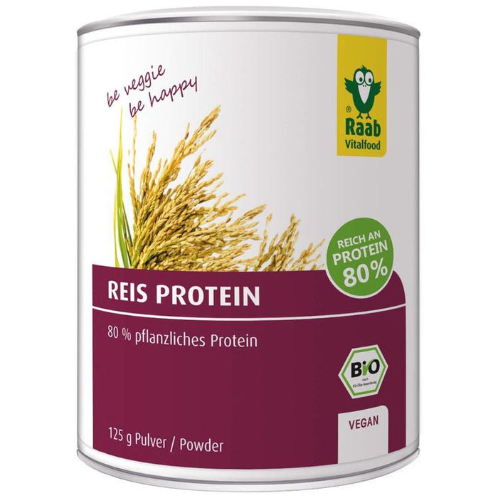 Raab Vitalfood - Reis Protein Pulver bio 125g