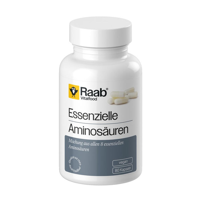 Raab Vitalfood - MAP Aminosäuren 80 Kapseln à 600 mg