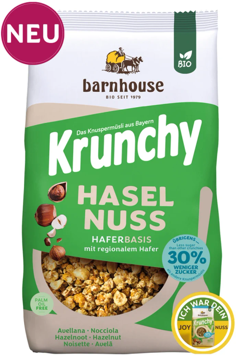 Barnhouse - Krunchy Haselnuss bio, 500g