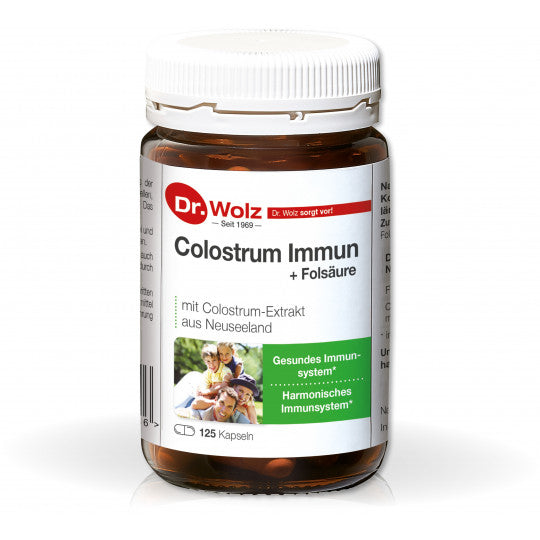 Dr. Wolz - Colostrum Immun + Folsäure, 125 Kaps.