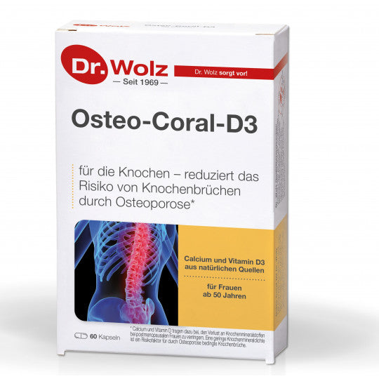 Dr. Wolz - Osteo-Coral-D3 60Stk