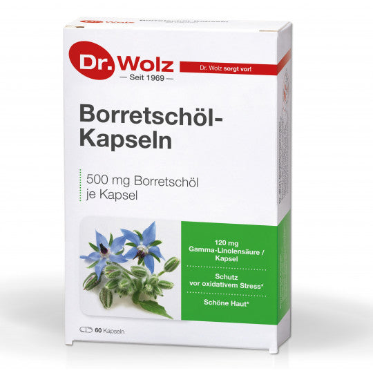 Dr. Wolz - Borretschöl-Kapseln 60 Stk
