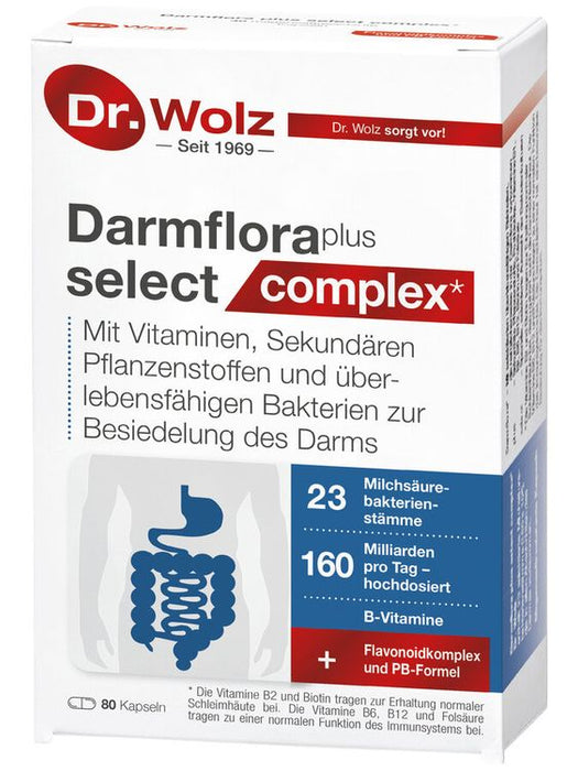 Dr. Wolz - Darmflora plus select complex, 80 St.
