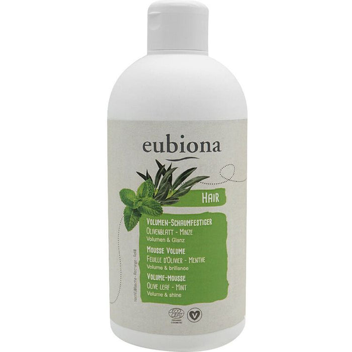 Eubiona - Volumen-Schaumfestiger Olivenblatt-Minze 520ml