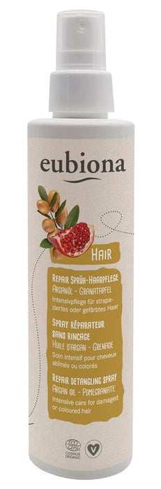 Eubiona - Repair Sprüh-Haarpflege Arganöl - Granatapfel, 200ml