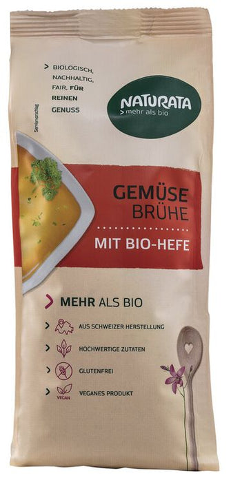 NATURATA - Gemüsebrühe Nachfüllbeutel, bio, 500g