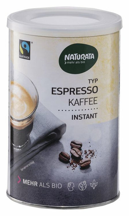 NATURATA - Espresso Bohnenkaffee, instant, Dose, 100g