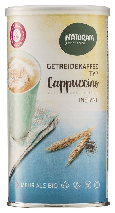 NATURATA - Cappuccino, Getreidekaffee, instant, Dose, 175g