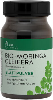 Doc nature´s - Moringa Oleifera Blattpulver, bio 100g