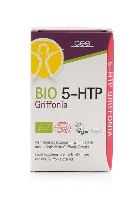 GSE - 5-HTP Griffonia (Bio), 60 Tabl. à 600mg, 36g