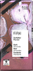Vivani - Zartbitter Mandel, 100g