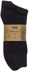 Reformhaus - Bambus Socke, Gr. 39/42 Schwarz