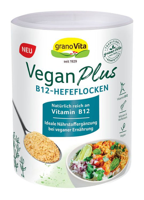 Granovita - Vegan Plus B12 Hefeflocken 160g