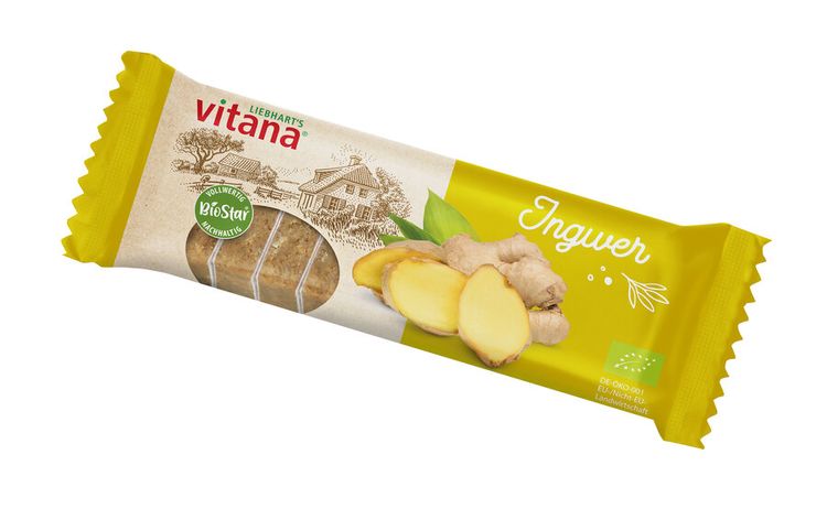 Vitana - Bio-Ingwer-Fruchtschnitte 60g