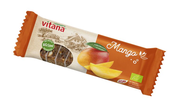 Vitana - Bio-Mango-Fruchtschnitten, 60g