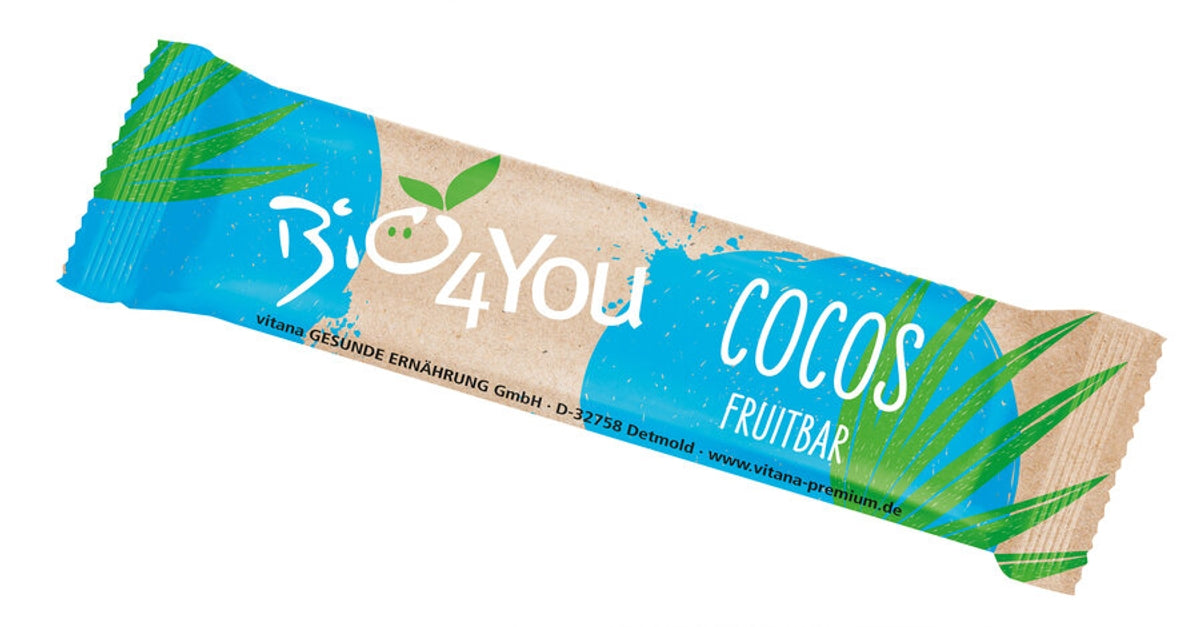 Bio4You - Cocos  Fruchtriegel bio, 30g