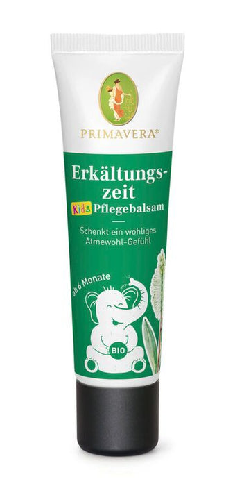 PRIMAVERA - Erkältungszeit Baby & Kinder Pflegebalsam bio, 30ml