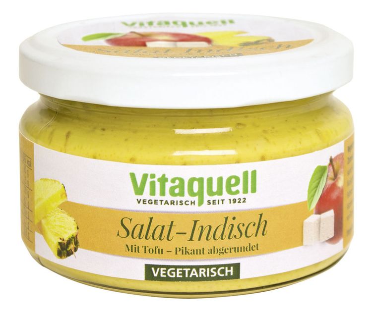 Vitaquell - Tofu-Salat Indisch vegetarisch 200g