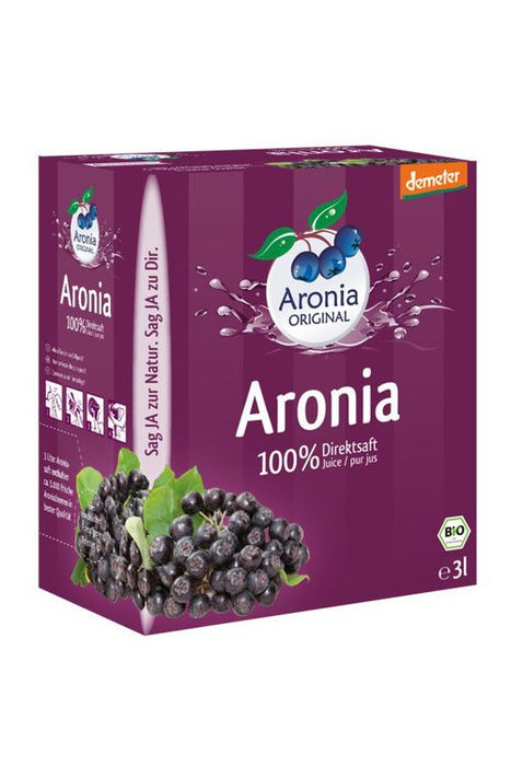 Aronia ORIGINAL - Aronia Direktsaft demeter FHM 3L