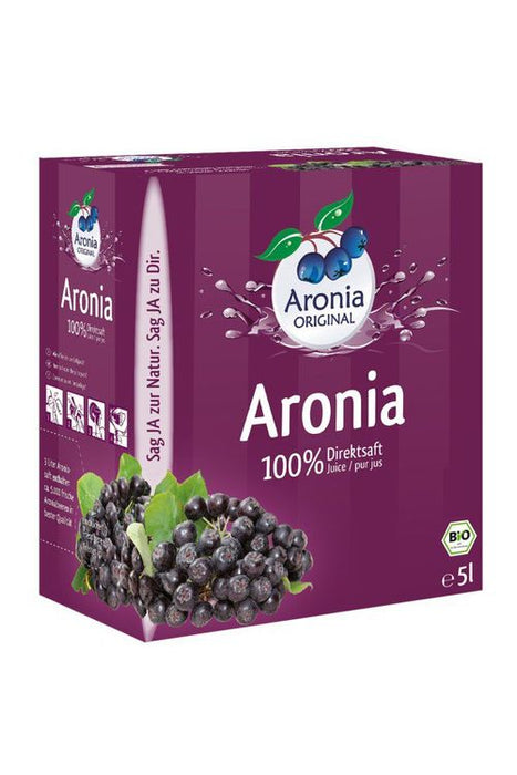 Aronia ORIGINAL - Aronia Direktsaft Bio FHM, 5L