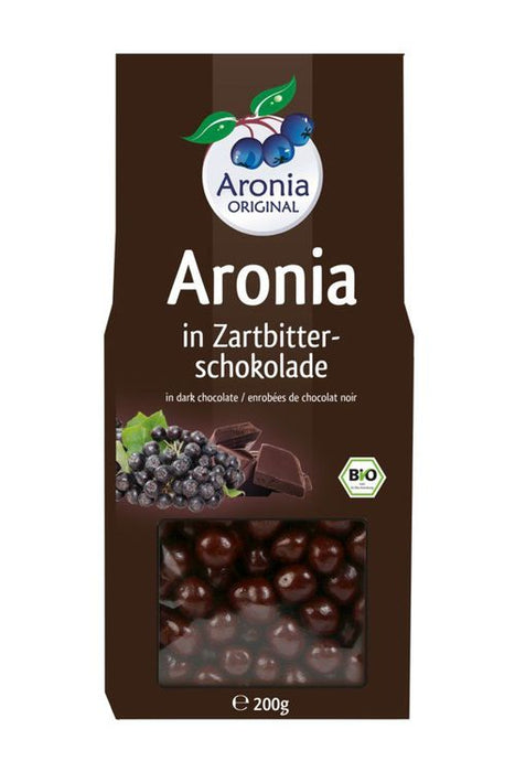 Aronia ORIGINAL - Aroniabeeren in Zartbitterschokolade Bio FHM 200g