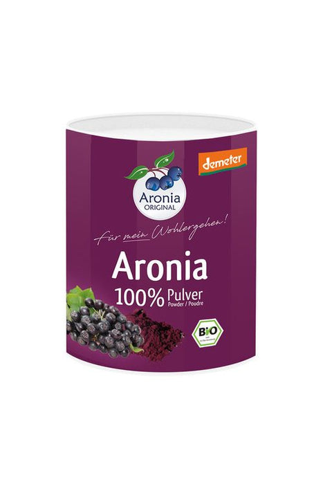 Aronia ORIGINAL - Aronia Pulver demeter FHM bio 100g