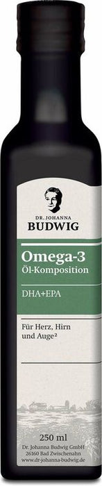 Dr. Budwig - Omega-3 DHA + EPA Öl, 250ml