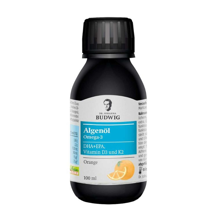 Dr. Budwig - Omega-3 Algenöl Orange 100ml